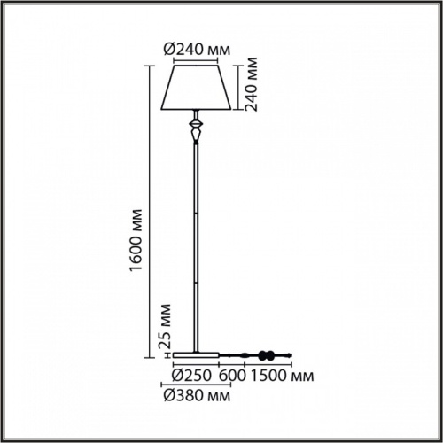 Торшер Lumion VERMONT 8274/1F в Нижнем Новгороде фото 5