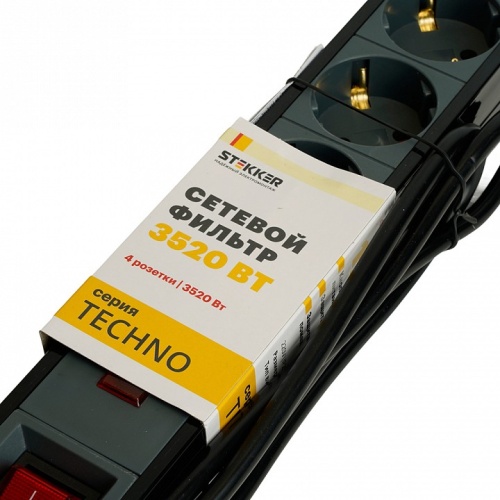 Сетевой фильтр Stekker Techno 50153 в Нижнем Новгороде фото 7