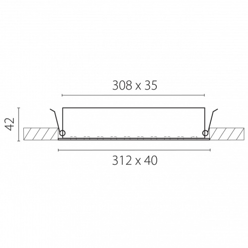 Встраиваемый светильник Lightstar Guarda 082346 в Нижнем Новгороде фото 2