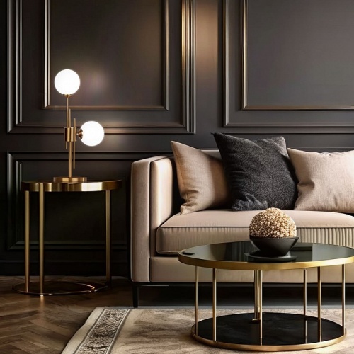 Настольная лампа декоративная Eurosvet Volver 01383/2 латунь в Нижнем Новгороде фото 2