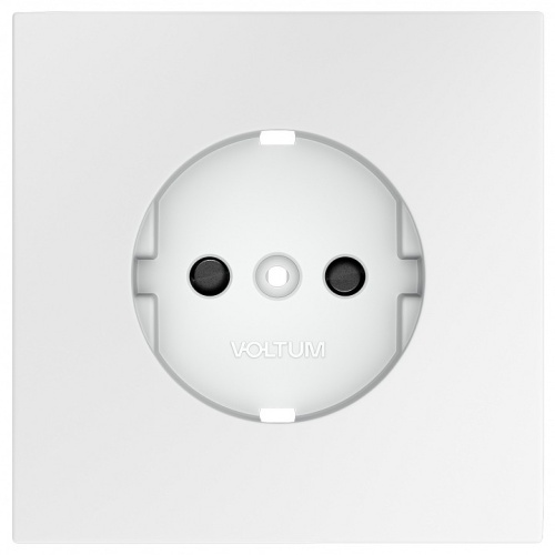 Накладка для розетки с заземлением и со шторками Voltum S70 VLS000702 в Нижнем Новгороде