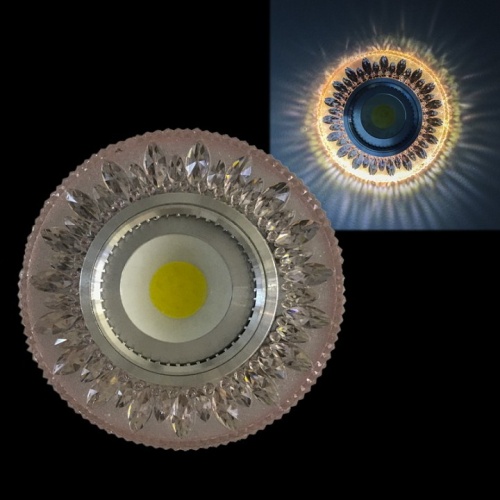 Встраиваемый светильник  42201-9.0-001PL MR16+LED3W PK в Нижнем Новгороде