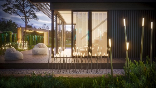 Наземный высокий светильник Arlight Canna 034161 в Нижнем Новгороде фото 3