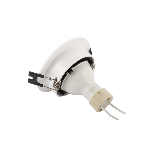 DK3020-WB Встраиваемый светильник, IP 20, 10 Вт, GU5.3, LED, белый/черный, пластик в Коломне фото 4