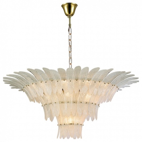 Подвесная люстра Newport VICTORIA 8812/C new gold white в Нижнем Новгороде