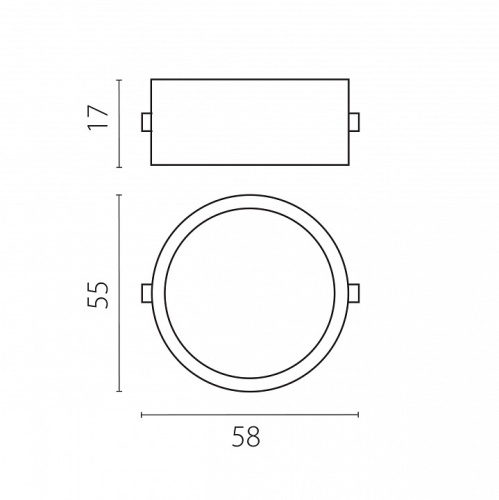 Кольцо декоративное Lightstar Domino 214006 в Нижнем Новгороде фото 2