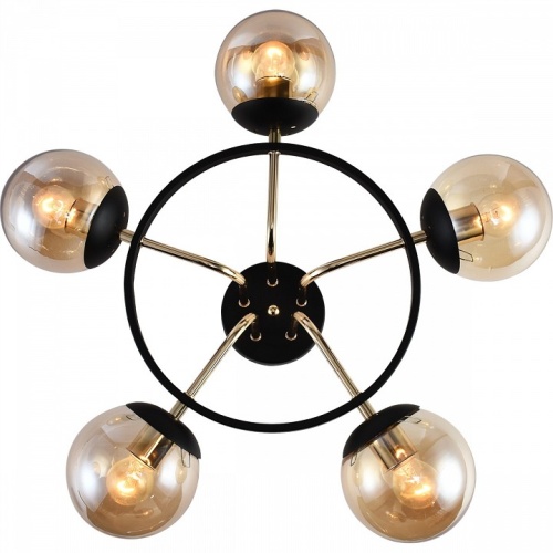 Люстра на штанге 01344-0.3-05 BK+FGD в Нижнем Новгороде фото 2