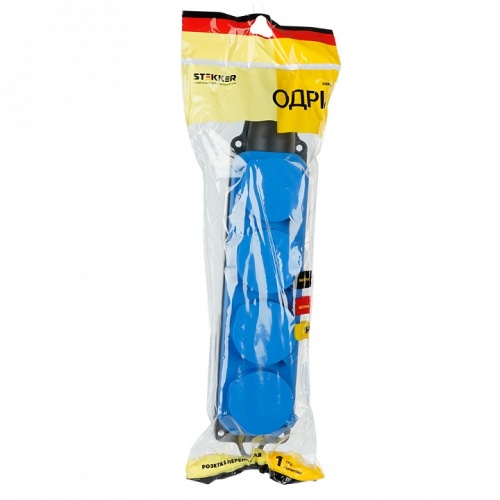 Розетка переносная разборная с заземлением и крышкой Stekker Одри 49402 в Нижнем Новгороде фото 5