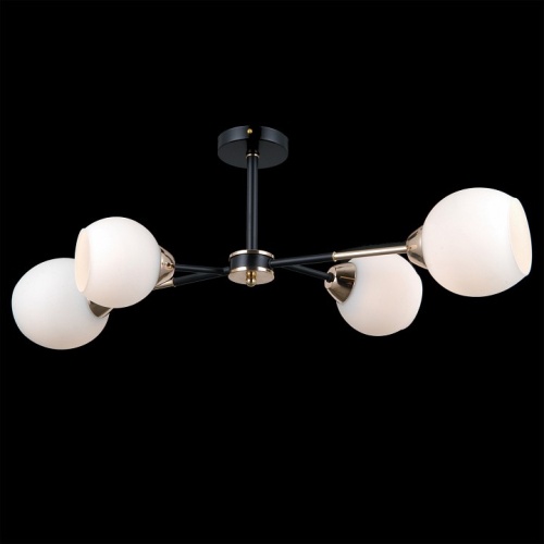 Люстра на штанге ILLUMICO LIBRA IL0715-4CSQ-24 BK GD LIBRA в Нижнем Новгороде фото 3