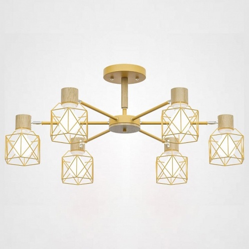 Люстра на штанге Imperiumloft Corf Yellow CORF-B01 в Нижнем Новгороде