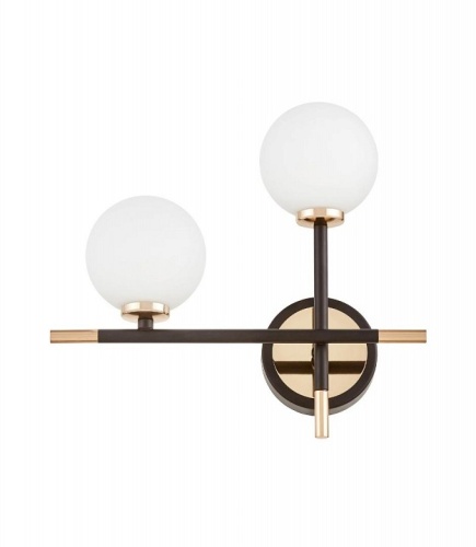 Бра LUMINA DECO Marsiada LDW 6033N-2 BK+FGD в Нижнем Новгороде фото 5