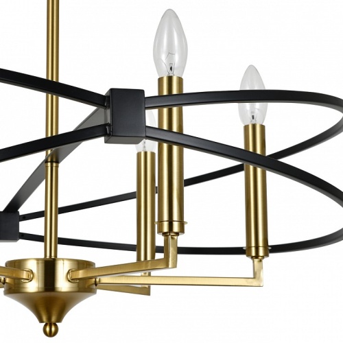 Люстра на штанге Indigo Trionfo 10020/6R Black в Нижнем Новгороде фото 3