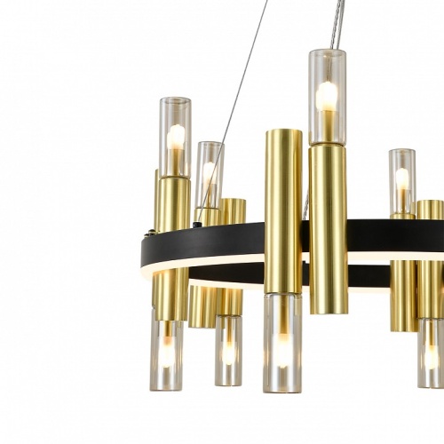 Подвесная люстра Indigo Fiamma 13027/12P Black в Нижнем Новгороде фото 3