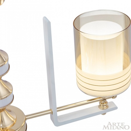 Подвесная люстра Arte Milano Florentia-6087 306087/3 Wh/Gd в Нижнем Новгороде фото 7