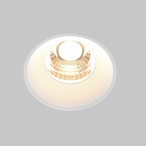 Встраиваемый светильник Maytoni Round DL058-7W3K-TRS-W в Звенигороде фото 3