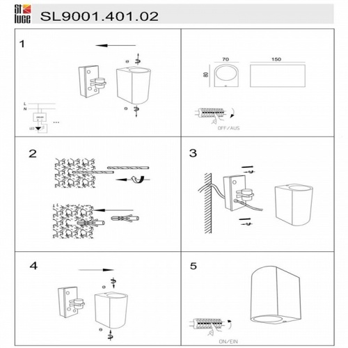 Накладной светильник ST-Luce Borgo SL9001.401.02 в Нижнем Новгороде фото 2