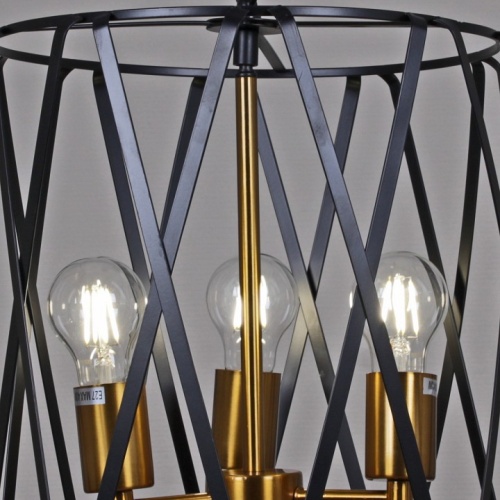 Подвесной светильник ILLUMICO  IL1023-3PB-05 BK GD в Нижнем Новгороде фото 3