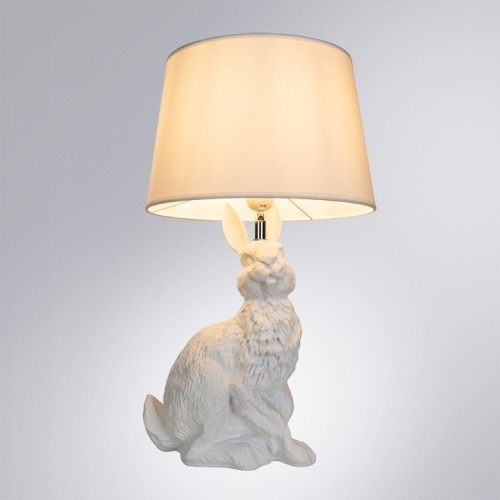 Настольная лампа декоративная Arte Lamp Izar A4015LT-1WH в Кизилюрте фото 4