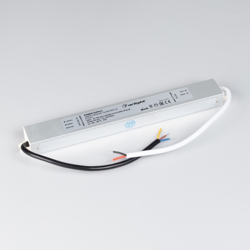 Блок питания ARPV-LG24045-SLIM-PFC-D (24V, 1.9A, 45W) (Arlight, IP67 Металл, 5 лет) в Арзамасе фото 3