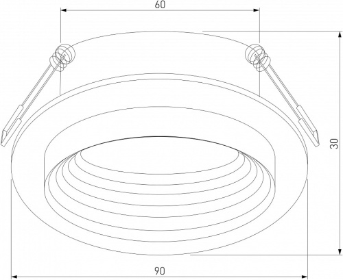 Встраиваемый светильник Elektrostandard Senso a064251 в Нижнем Новгороде фото 2