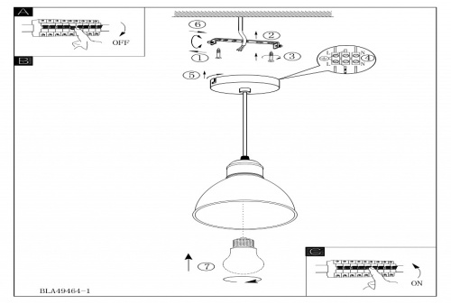 Подвесной светильник Eglo Priddy 49464 в Нижнем Новгороде фото 3