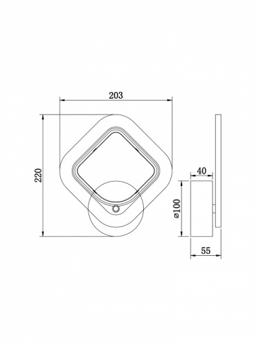 Накладной светильник Freya  FR10020WL-L7W в Нижнем Новгороде фото 2