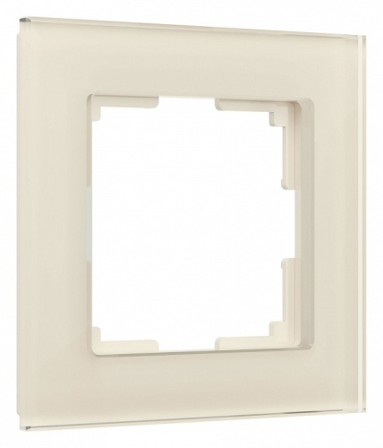 Рамка на 1 пост Werkel Favorit (молочный, стекло) W0011141 в Нижнем Новгороде