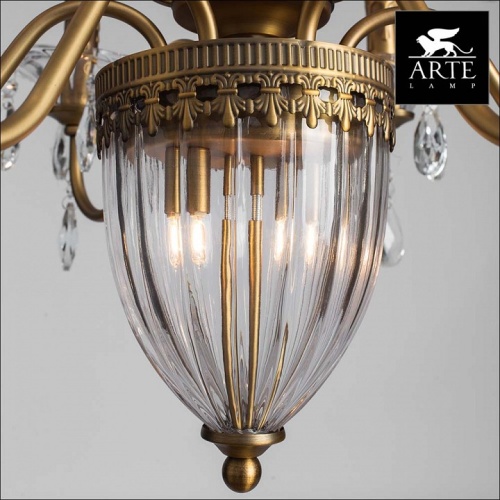 Подвесная люстра Arte Lamp Schelenberg A4410LM-6-2SR в Сычевке фото 4