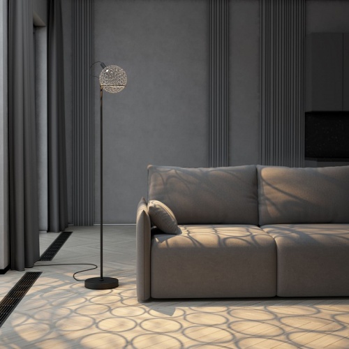 Торшер Eurosvet Gemini 80492/1 черный в Нижнем Новгороде фото 4