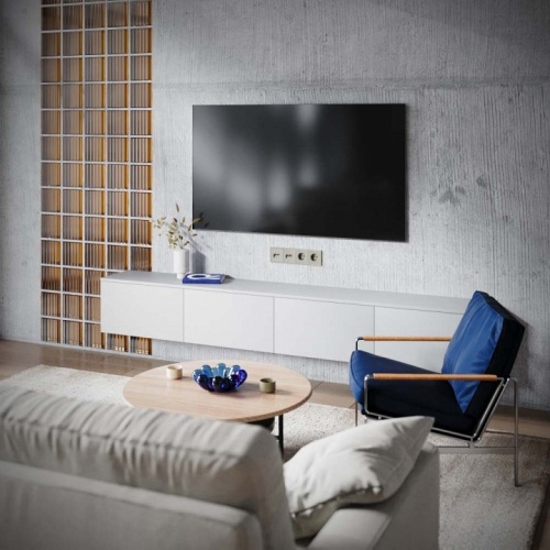 ТВ-розетка и розетка Ethernet RJ-45 без рамки Voltum S70 VLS060704 в Нижнем Новгороде фото 6