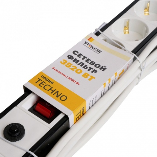 Сетевой фильтр Stekker Techno 50144 в Нижнем Новгороде фото 6