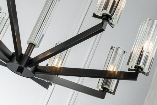 Подвесная люстра Belfast Malone 6035-8 BL CL в Нижнем Новгороде фото 7