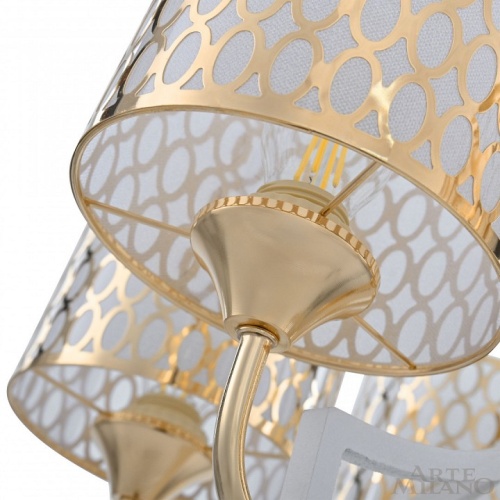 Подвесная люстра Arte Milano Florentia-3387 303387/6 Wh/Gd в Нижнем Новгороде фото 5