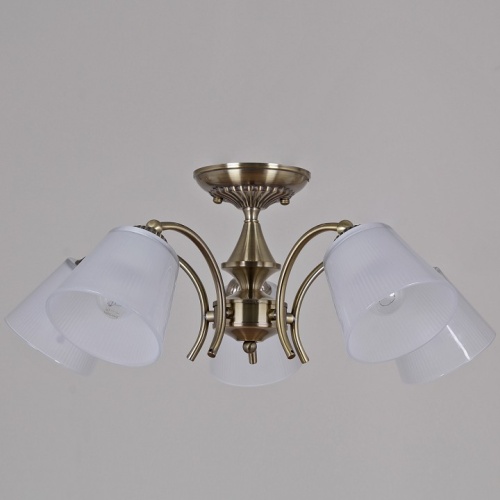 Люстра на штанге ILLUMICO  IL0910-5CSQ-26 AB ELITE в Нижнем Новгороде фото 3