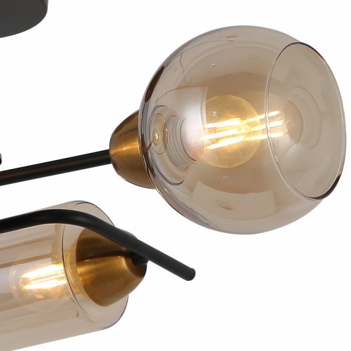 Люстра на штанге ILLUMICO  IL8243-4COU-79 BK BR в Нижнем Новгороде фото 2