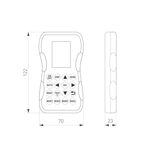 Пульт ARL-LAGERN-IR (3V) (Arlight, IP20 Пластик, 3 года) в Нижнем Новгороде фото 2