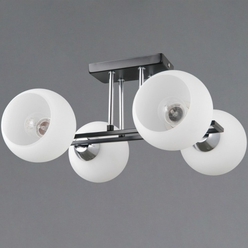 Потолочная люстра ILLUMICO TRENTO IL0791-4CSQ-25 BK CR TRENTO в Нижнем Новгороде фото 3