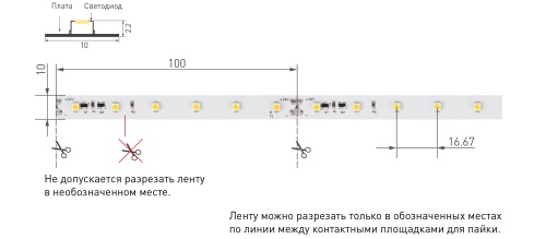 Лента RT-20000 24V White6000 (3528, 60 LED/m, 20m) (Arlight, 4.8 Вт/м, IP20) в Саратове фото 2