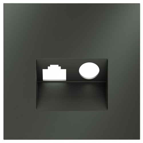 Накладка для ТВ-розетки и RJ-11 или RJ-45 Voltum S70 VLS002706 в Нижнем Новгороде