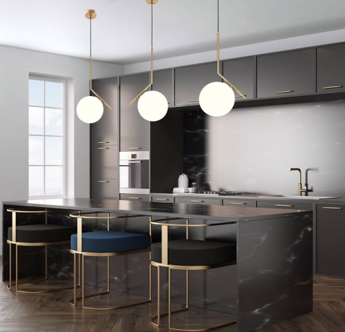 Подвесной светильник LUMINA DECO SORENTO LDP 1215-150 WT+GD в Нижнем Новгороде фото 5