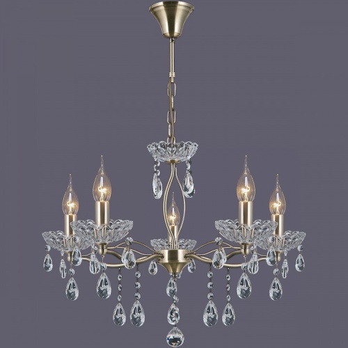 Подвесная люстра ILLUMICO  IL0265-5PSQ-39 AB в Нижнем Новгороде фото 5