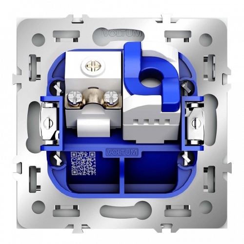 ТВ-розетка и розетка Ethernet RJ-45 без рамки Voltum S70 VLS060702 в Нижнем Новгороде фото 4