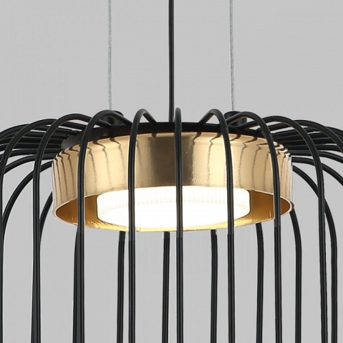 Подвесной светильник Imex MD.2310 MD.23106-1-P-BK+BR в Нижнем Новгороде фото 3