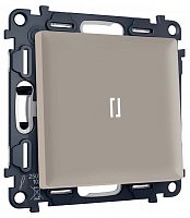 Выключатель самовозвратный одноклавишный с подсветкой, без рамки Ambrella Volt MA MA362055 в Нижнем Новгороде