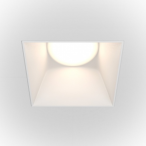 Встраиваемый светильник Maytoni Share DL051-01-GU10-SQ-W в Соколе фото 5