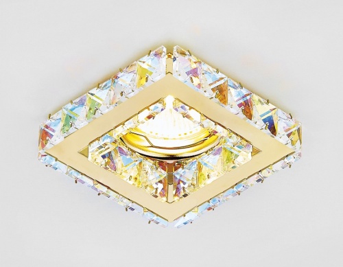 Встраиваемый светильник Ambrella Light Crystal K110 K110 PR/G в Нижнем Новгороде фото 2