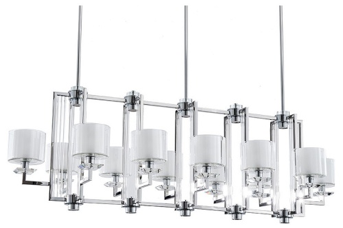 Люстра на штанге Newport 4400 4408+4/S chrome в Нижнем Новгороде фото 4