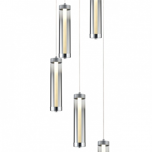 Подвесной светильник Indigo Rilucente 11061/5P Chrome в Нижнем Новгороде фото 2