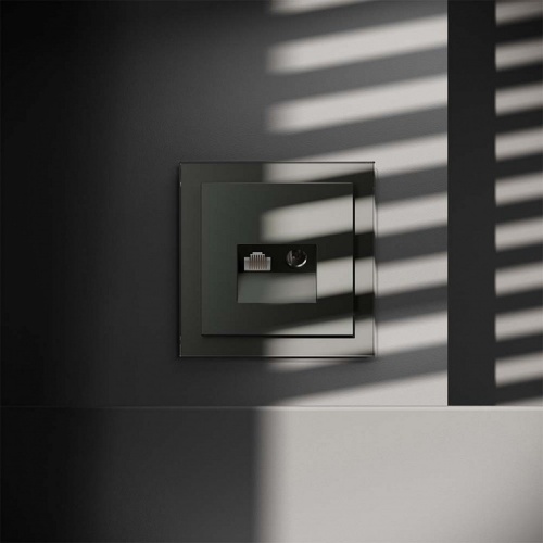 ТВ-розетка и розетка Ethernet RJ-45 без рамки Voltum S70 VLS060706 в Нижнем Новгороде фото 5