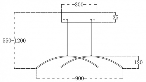Подвесной светильник Escada Skyline 10212/S LED Black в Нижнем Новгороде фото 3
